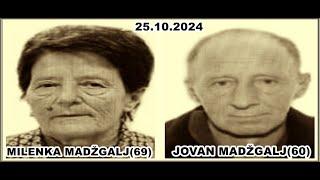 MILENKA MADŽGALJ(69) JOVAN MADŽGALJ(60) 25.10.2024