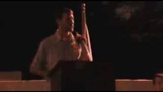 Mathias Venditto at Bagdad Fire candidate forum