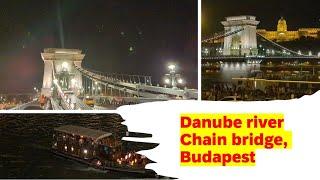 Danube river walk and chain bridge | Budapest