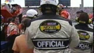 2004 NASCAR Chicago 400 - Tony Stewart and Kasey Kahne pit crews fight after Kahne crash