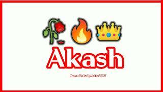 Akash Name Signature Style | Akash Name Status | Akash Name Meaning | Name Status For Whatsapp