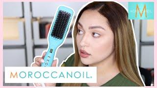 MOROCCANOIL SMOOTH STYLE CERAMIC HEATED BRUSH REVIEW
