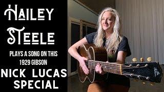 Vintage Gibson Songwriter Session | Hailey Steele