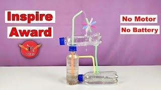 Inspire award science projects 2022 | Automatic fountain