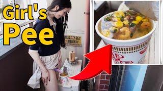 “Salt” Ramen made by Girl’s Pee!? Japanese Cooking