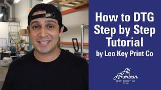 How to DTG Step by Step Tutorial by Key Print Co | AA Print Supply