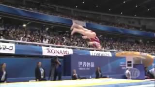 Slow Motion Gymnastics: Yurchenko Double Twist (Raisman)