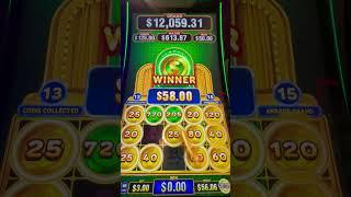  Jingle Bell Rockin' WINS at the Casino!  #slots #shorts #holiday