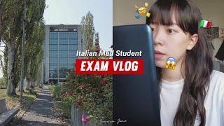 Med student ORAL EXAM vlog | Italy Milano vlog| Study abroad diary | Korean study vlog (eng CC)