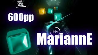 Yooh - MariannE | 600pp | First 97% | Beat Saber Expert+