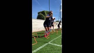 Jordyn at training PSG