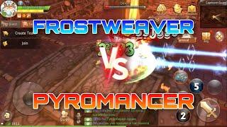 Frostweaver vs. Pyromancer damage in PVE | Tales Of Wind