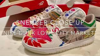 SNEAKER CLOSE UP - Nike Dunk Low “City Market” 