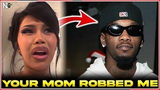 Cardi B VIOLATES Offset for ROBBING HER with his Mother & Not Buying her Kids Christmas Gifts