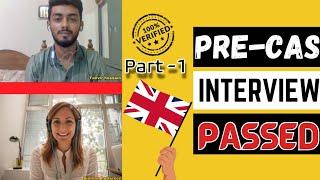 Pre-Cas interview LSBU Part-1 || CAS interview UK-2024- #CAS #interview #lsbu