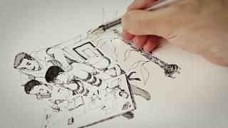 모션그래픽 TV C.F 라이브드로윙 (motion graphic) 한국산업인력공단 TV C.F