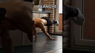 PLANCHE Tutorial #calisthenics #workout