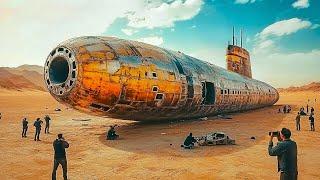 Explorers Stunned by Abandoned Submarine Found in the Desert – What Was It Doing There?