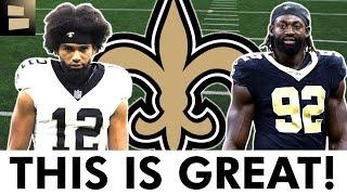 New Orleans Saints Just Got A Triple Dose Of Good News!