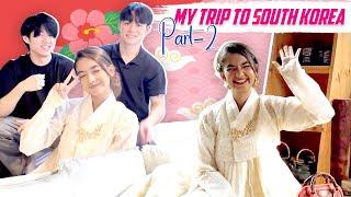 Trying The Korean Hanbok For The First Time  | Exploring Seoul City On September 23 | @AnushkaSen04