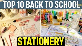 TOP 10 STATIONERY ITEMS every student needs before NEW ACADEMIC YEAR