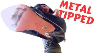 [ASMR] Giantess In Metal Tipped Heels Crushing Tiny Airplane | 女巨人金屬跟鞋踩飛機