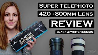 Super Telephoto 420-800mm Manual Lens Review by Experienced Photographer | Photography Lenses