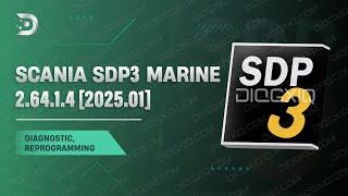 SCANIA DIAGNOS & PROGRAMMER MARINE & INDUSTRIAL 3 2.64.1.4 [2025.01] | SUPPORT  ‍