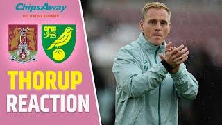 Johannes Hoff Thorup Reaction | Northampton Town 0-3 Norwich City | The Pink Un