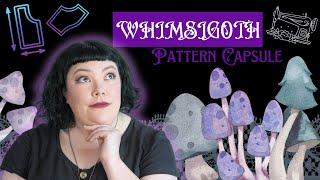 Exploring the WHIMSIGOTH Aesthetic in a PLUS SIZE sewing pattern Capsule Wardrobe