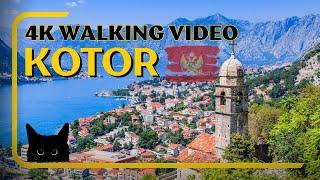 Kotor, Montenegro  - 4K Virtual Walking Tour