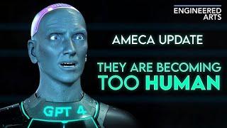 Upgraded AMECA Shows Shocking Signs of Human Emotions