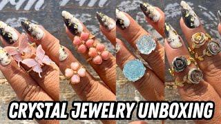 Crystal Jewelry Rings &  Bracelet Unboxing! Available now