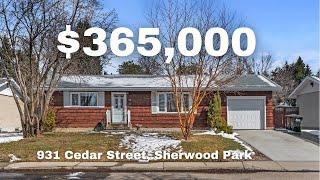 Come tour this $365,000 renovated Home in Sherwood Park, Alberta