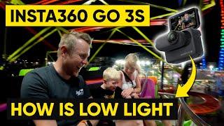 Insta360 GO 3S 4K - How BAD is Low Light Actually..?