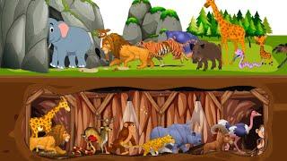 Animal Sounds Song | Animals Song For Kids | Animal Sounds And Name For Children | Learn Animals