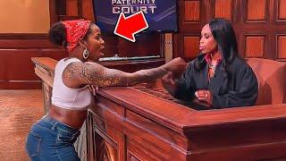 When Lauren Lake Got KNOCKED Cold On Paternity Court