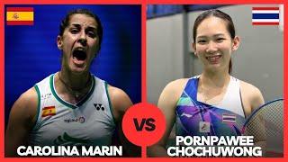 Carolina Marin(SPN) vs Pornpawee Chochuwong(THA) Badminton Match Highlight | Revisit Spain 2020