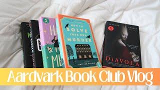 clearing out my aardvark book club books 