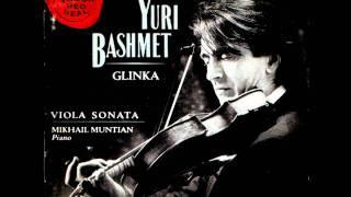 Glinka--compl. Borisovsky-Viola Sonata in d minor (Complete)