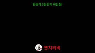 한방터 3일만의 첫입질! 그러나~4호 원줄이 나갔다 @#shorts