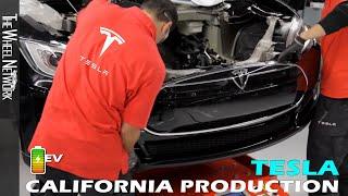 Tesla Model S Production in California