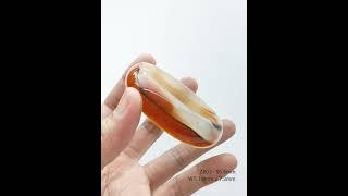 56.5mm Natural Agate Chalcedony Bangle 天然玛瑙玉髓手镯 (Z802)