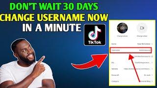 How to change username on TikTok without waiting 30days | Jan Ber Tutorial