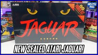 New Sealed Atari Jaguar Console Unboxed! Breaking The Seals On Retro Games & Systems! Madlittlepixel