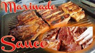 Marinade Sauce Spare Ribs