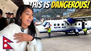 Boarding the World's Most Dangerous Flight to Tenzing-Hillary Lukla Airport 