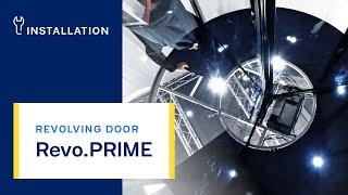 Revolving door installation and settings | Revo.PRIME | English