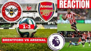 Brentford vs Arsenal 1-3 Live Stream Premier League EPL Football Match Score Highlights Gunners FC