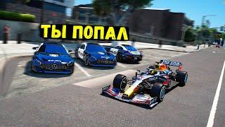 ПРОЕХАЛ МИМО КОПОВ НА СКОРОСТИ 400 КМ\Ч! ПОЛИЦЕЙСКИЕ ДОГОНЯЛКИ В GTA 5 ONLINE